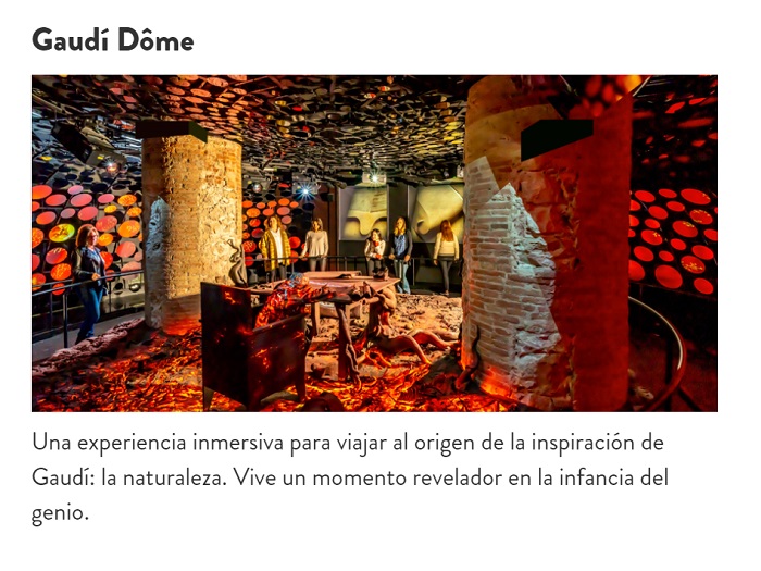 カサ・バトリョgaudi Dome（ガウディ・ドーム）