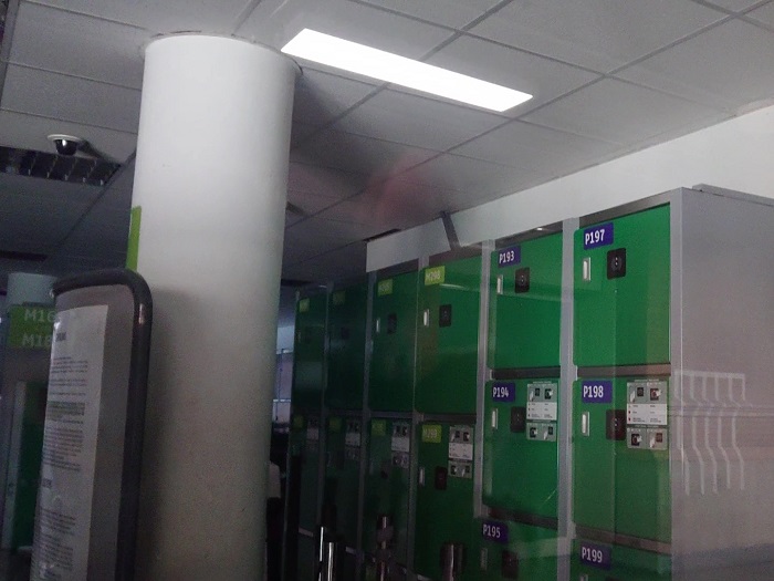 アトーチャ駅のコインロッカー