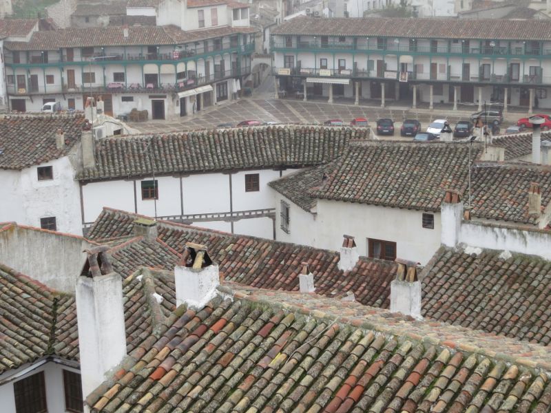 チンチョンの街並みとマヨール広場