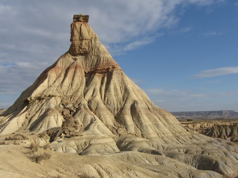 砂漠化しているバルデナス・レアレス