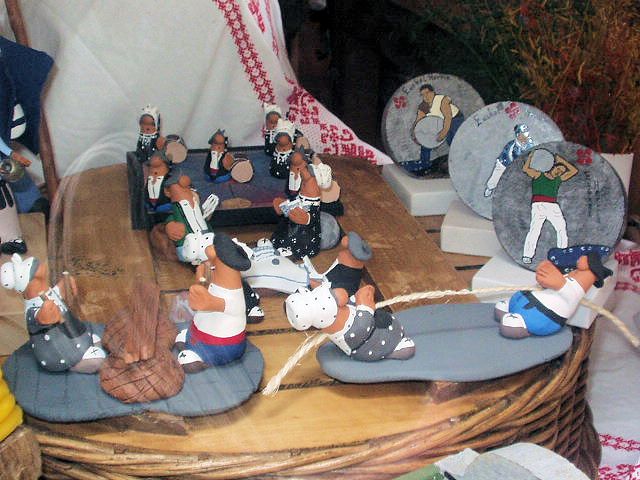 バスク独自のスポーツの人形